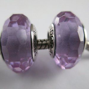 Pandora Light Purple Lavender Murano Glass